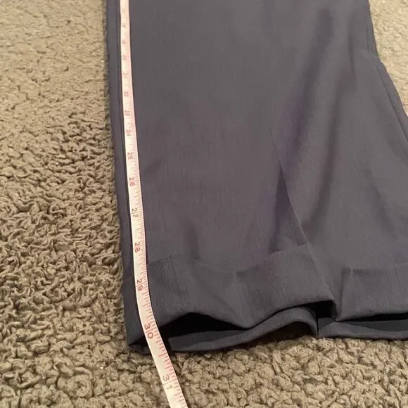 Zanella Slacks Size 38 Made in Italy Grey